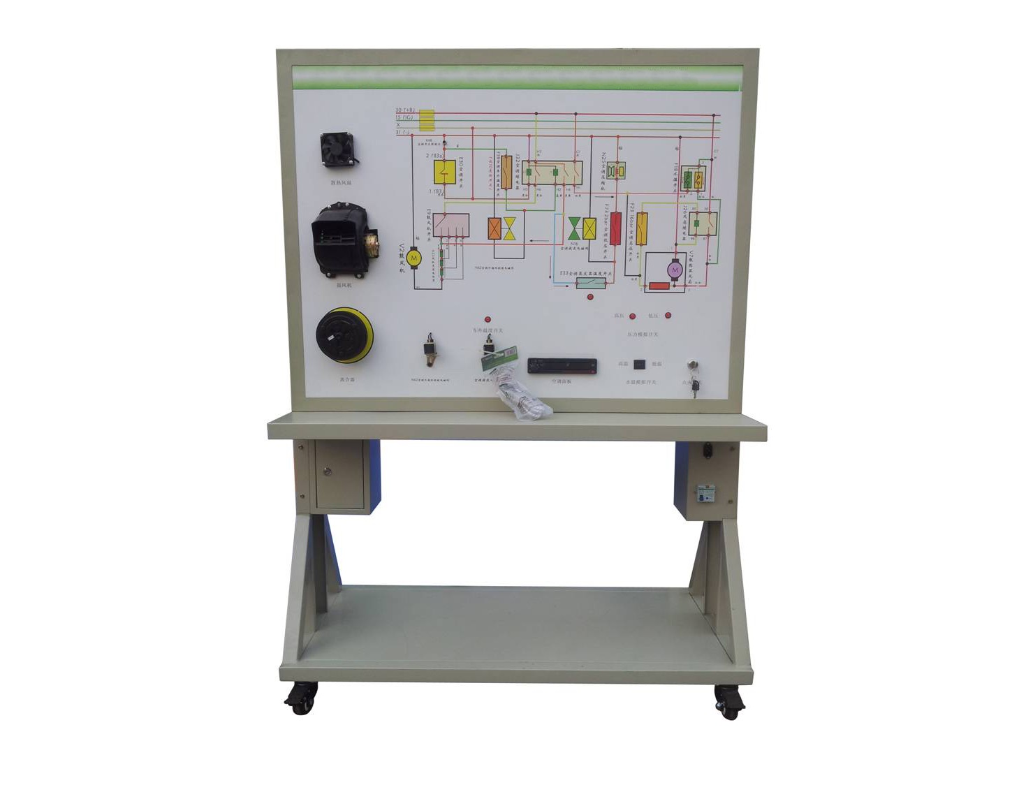 <b>汽车手动空调电路系统示教板</b>