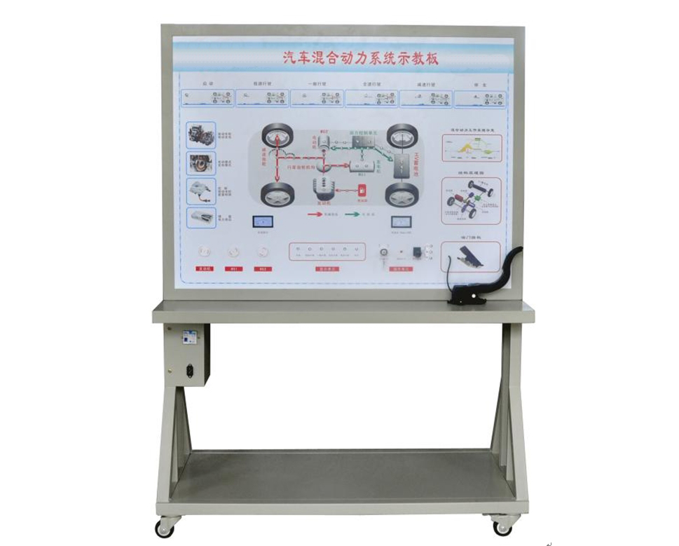 汽车混合动力系统示教板