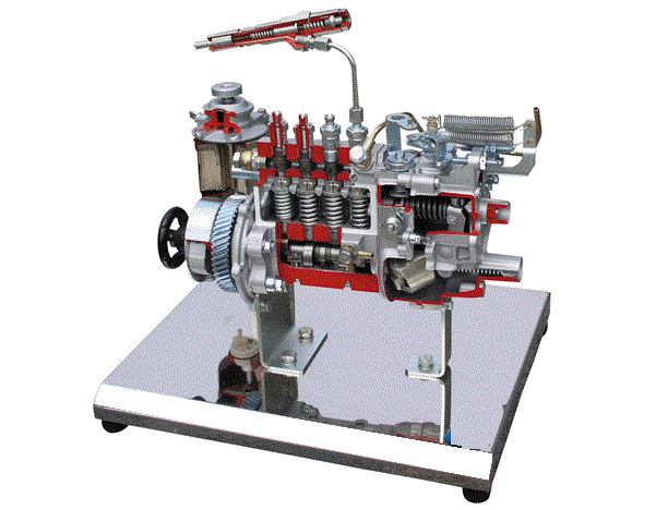 柱塞式高压油泵解剖模型
