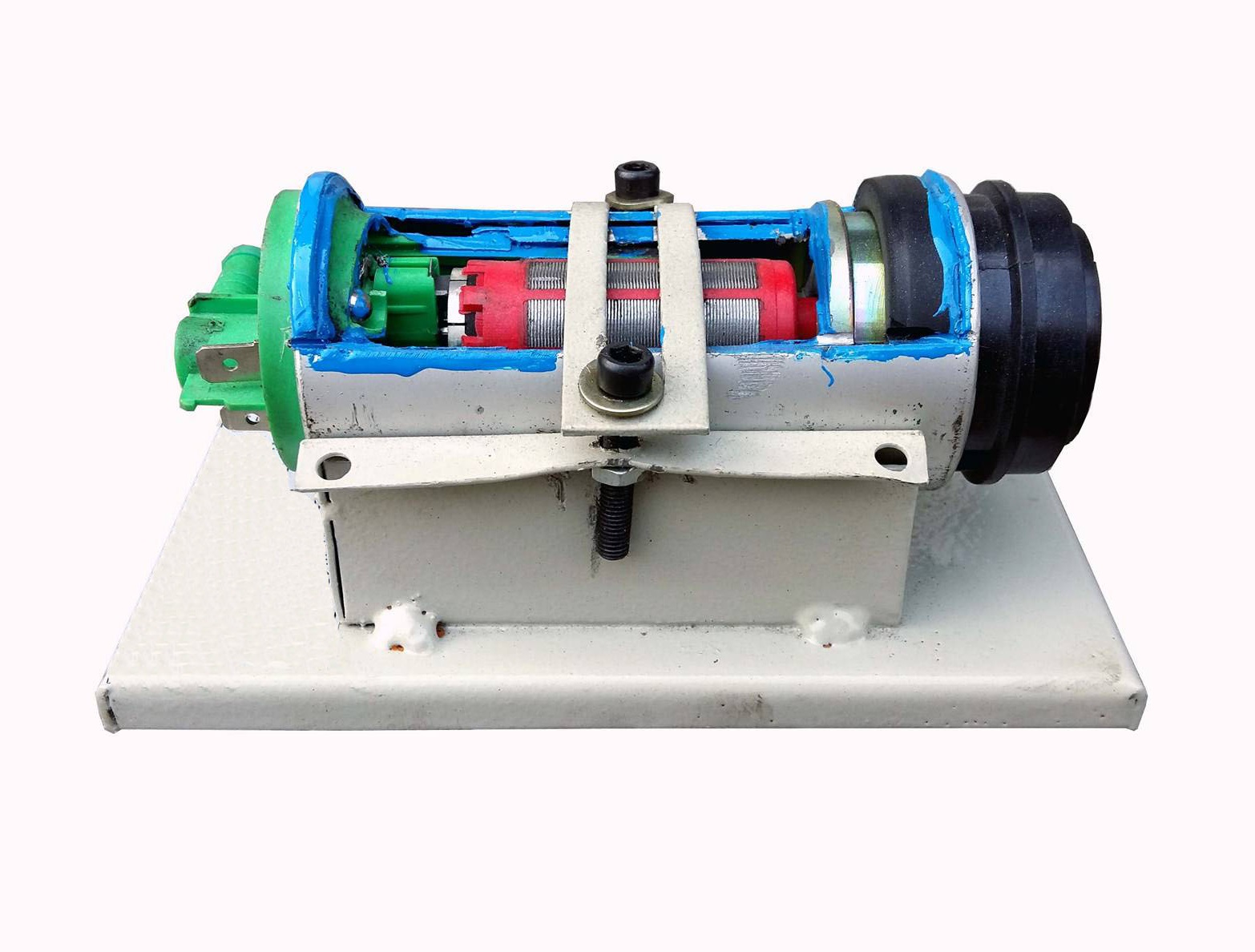 电控汽油泵解剖模型