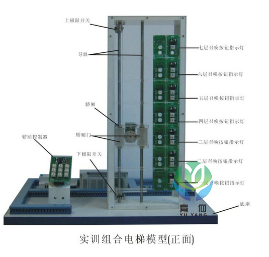 教学实训组合电梯模型